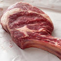 17257   Uncooked ribeye steak in close up
